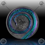 2oz GERMANIA 10 Mark 2020 (FAFNIR - Ultra double High Relief) BU